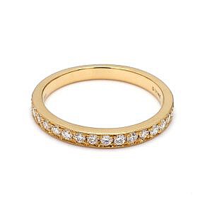 Micropave Diamond Band Ring