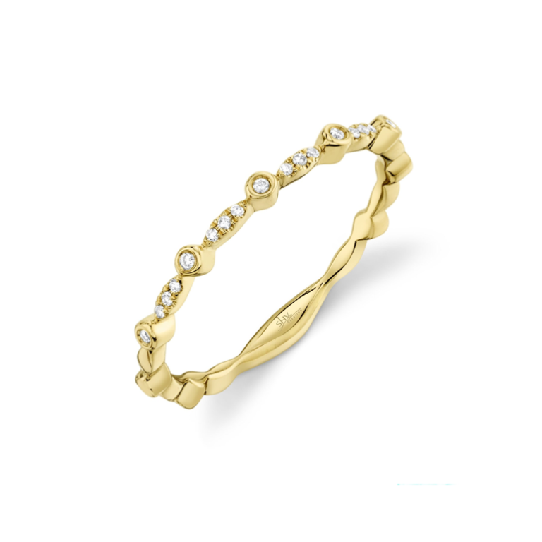 MB Essentials Oxford Ring in 14k Yellow Gold - Marcilla Bailey